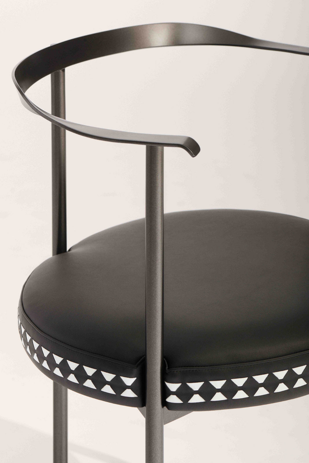 Catilina Chair With Bespoke Mosaico Cushions - Serapian and Azucena