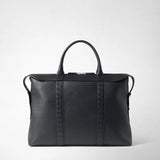 SOFT BRIEFCASE IN CACHEMIRE LEATHER AND MOSAICO