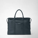 SOFT BRIEFCASE IN CACHEMIRE LEATHER AND MOSAICO