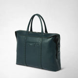 SOFT BRIEFCASE IN CACHEMIRE LEATHER AND MOSAICO