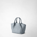 MINI SECRET BAG IN MOSAICO AND ELAPHE