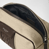 TROUSSE DA BAGNO IN CANVAS E MOSAICO