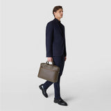 SLIM BRIEFCASE IN CACHEMIRE LEATHER