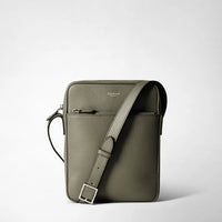 NORTH SOUTH CROSSBODY BAG IN CACHEMIRE LEATHER