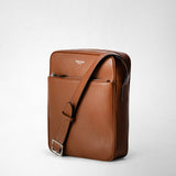 NORTH SOUTH CROSSBODY BAG IN CACHEMIRE LEATHER