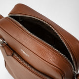 NORTH SOUTH CROSSBODY BAG IN CACHEMIRE LEATHER