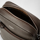 SACOCHE NORTH SOUTH EN CUIR CACHEMIRE