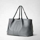 SECRET TOTE BAG IN CACHEMIRE LEATHER AND MOSAICO