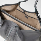 SECRET TOTE BAG IN CACHEMIRE LEATHER AND MOSAICO