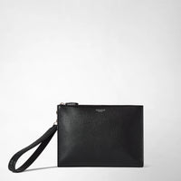 CLUTCH IN CACHEMIRE LEATHER AND MOSAICO