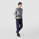 CLUTCH IN CACHEMIRE LEATHER AND MOSAICO