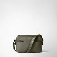 EAST WEST CROSSBODY BAG IN CACHEMIRE LEATHER