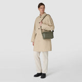 EAST WEST CROSSBODY BAG IN CACHEMIRE LEATHER