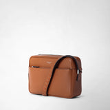 EAST WEST CROSSBODY BAG IN CACHEMIRE LEATHER