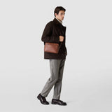 EAST WEST CROSSBODY BAG IN CACHEMIRE LEATHER