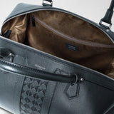 Sac de voyage en cuir cachemire et mosaico - navy blue