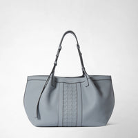 SMALL SECRET TOTE BAG IN CACHEMIRE LEATHER AND MOSAICO