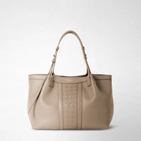 SMALL SECRET TOTE BAG IN CACHEMIRE LEATHER AND MOSAICO SMALL SECRET TOTE BAG IN CACHEMIRE LEATHER AND MOSAICO