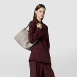 Small secret tote bag in cachemire leather and mosaico - sahara