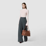 SMALL SECRET TOTE BAG IN CACHEMIRE LEATHER AND MOSAICO