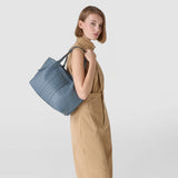 SMALL SECRET TOTE BAG IN CACHEMIRE LEATHER AND MOSAICO