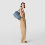 SMALL SECRET TOTE BAG IN CACHEMIRE LEATHER AND MOSAICO