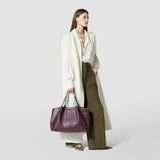 SECRET TOTE BAG IN CACHEMIRE LEATHER AND MOSAICO