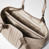 SECRET TOTE BAG IN CACHEMIRE LEATHER AND MOSAICO