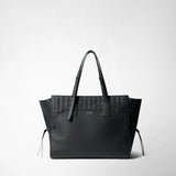 MEDIUM MARO BAG IN CACHEMIRE LEATHER AND MOSAICO