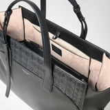 MEDIUM MARO BAG IN CACHEMIRE LEATHER AND MOSAICO