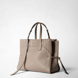 MEDIUM MARO BAG IN CACHEMIRE LEATHER AND MOSAICO