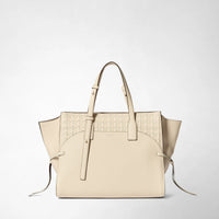 MEDIUM MARO BAG IN CACHEMIRE LEATHER AND MOSAICO