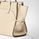 MEDIUM MARO BAG IN CACHEMIRE LEATHER AND MOSAICO