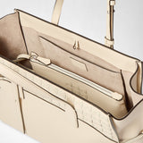 MEDIUM MARO BAG IN CACHEMIRE LEATHER AND MOSAICO