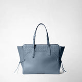 MEDIUM MARO BAG IN CACHEMIRE LEATHER AND MOSAICO