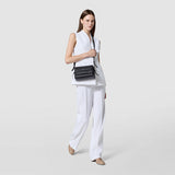 MARO CROSSBODY BAG IN CACHEMIRE LEATHER AND MOSAICO