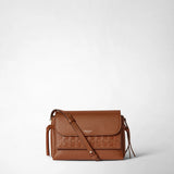 MARO CROSSBODY BAG IN CACHEMIRE LEATHER AND MOSAICO
