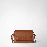 MARO CROSSBODY BAG IN CACHEMIRE LEATHER AND MOSAICO