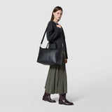 SMALL TRAVEL BAG IN CACHEMIRE LEATHER AND MOSAICO