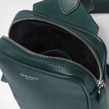 SLING BACKPACK IN CACHEMIRE LEATHER AND MOSAICO