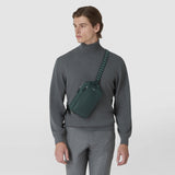SLING BACKPACK IN CACHEMIRE LEATHER AND MOSAICO