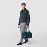 TRAVEL BAG IN CACHEMIRE LEATHER AND MOSAICO