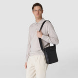 NORTH SOUTH CROSSBODY BAG IN EVOLUZIONE LEATHER