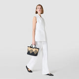 MINI SECRET BAG IN RAFFIA