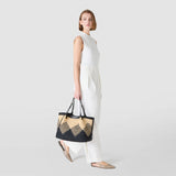 SECRET TOTE BAG IN RAFFIA