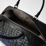 Sac de voyage en mosaico mestieri d'arte - riflessi blue