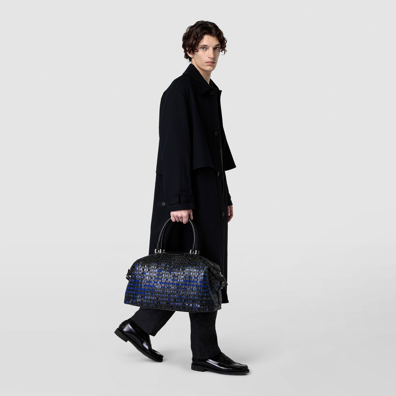 Sac de voyage en mosaico mestieri d'arte - riflessi blue