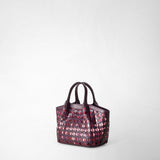 Sac secret mini en mosaico mestieri d'arte - riflessi plum