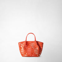 MINI SECRET BAG IN MOSAICO MESTIERI D'ARTE Geometrie Coral Red
