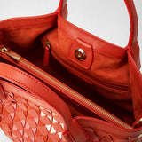 Sac secret mini en mosaico mestieri d'arte - geometrie coral red